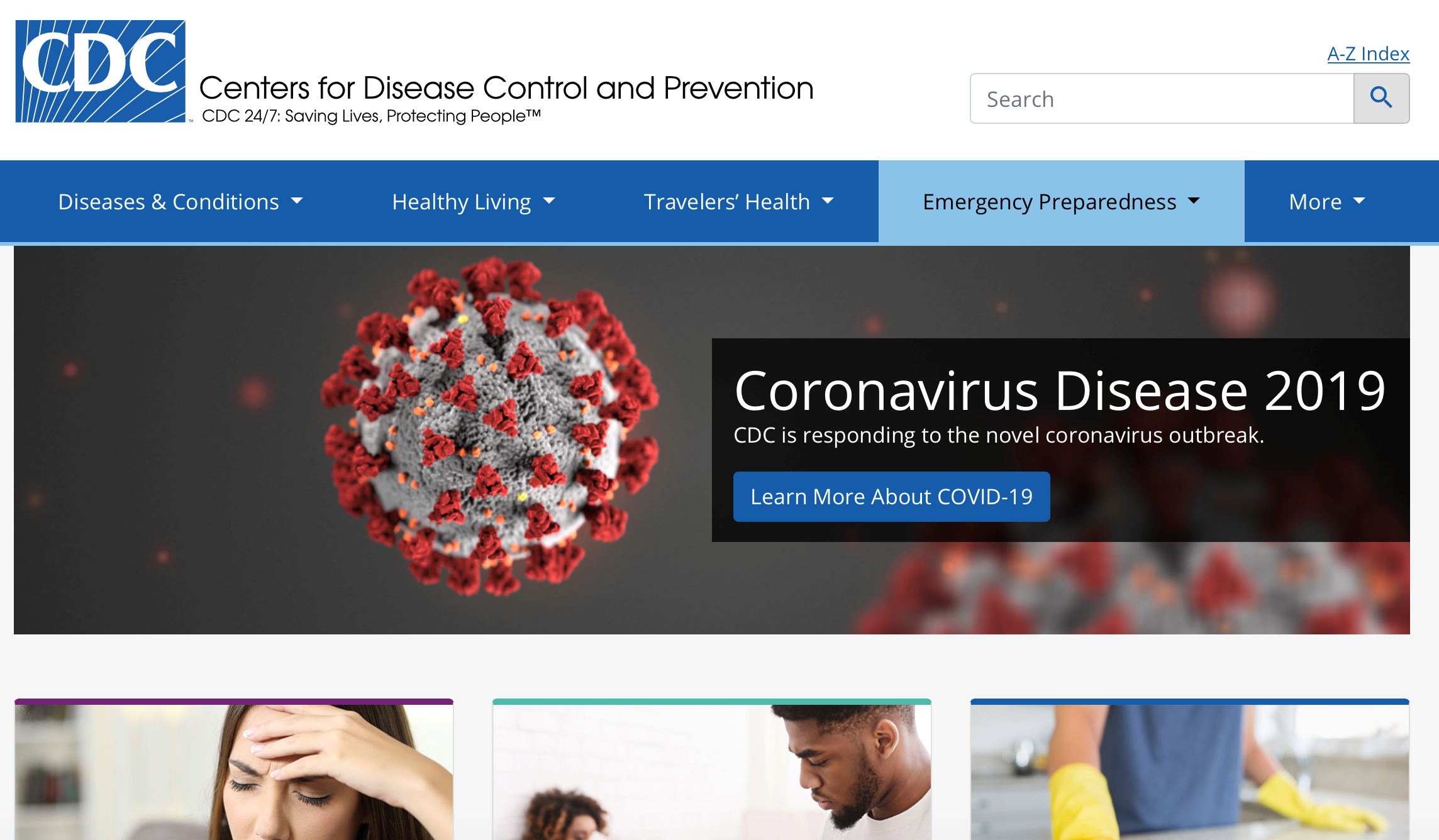 CDC Home Page