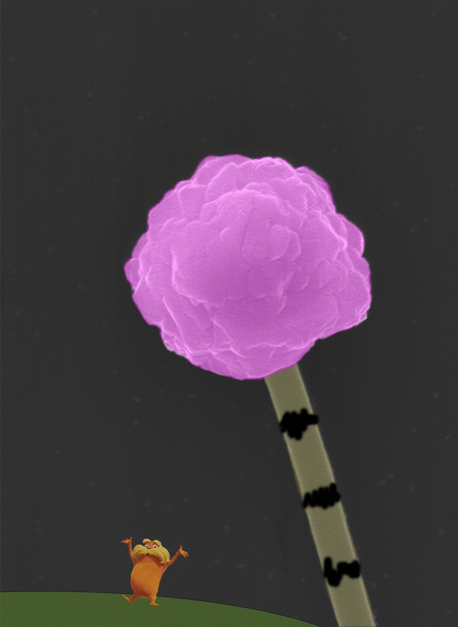 Nanoscale Truffula Tree