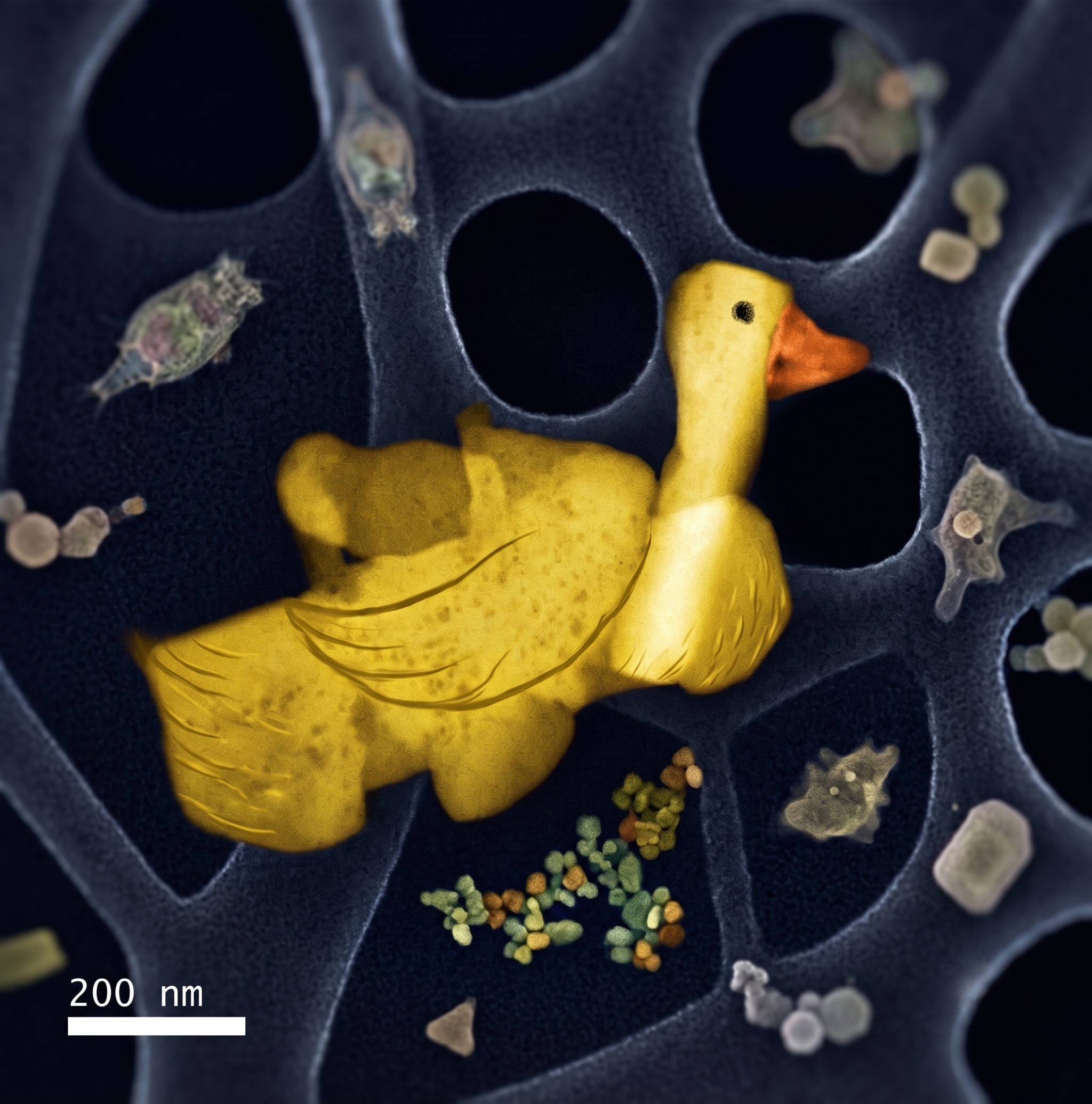 The Golden Nano-Duckling