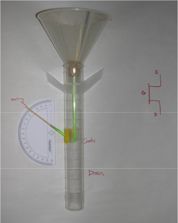 Model created with Transistor Mania lesson